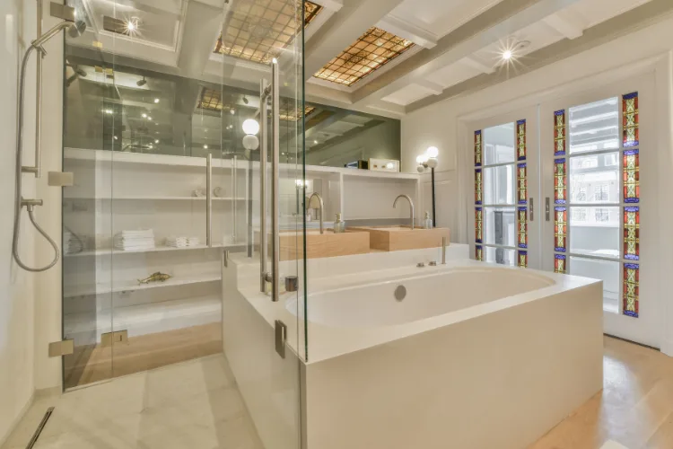 Bathroom remodeling project
