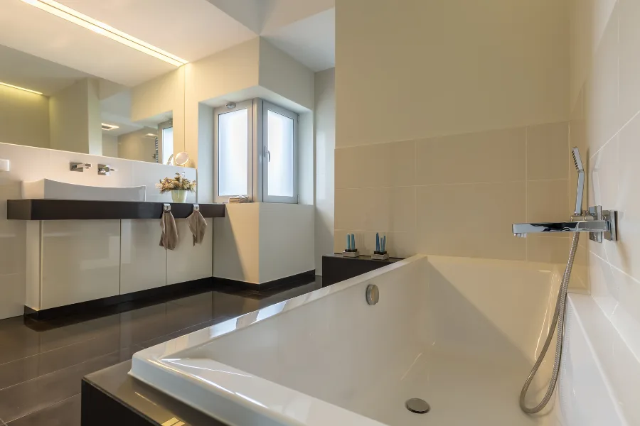 Bathroom remodeling project