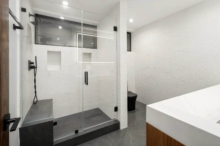 Bathroom shower renovation
