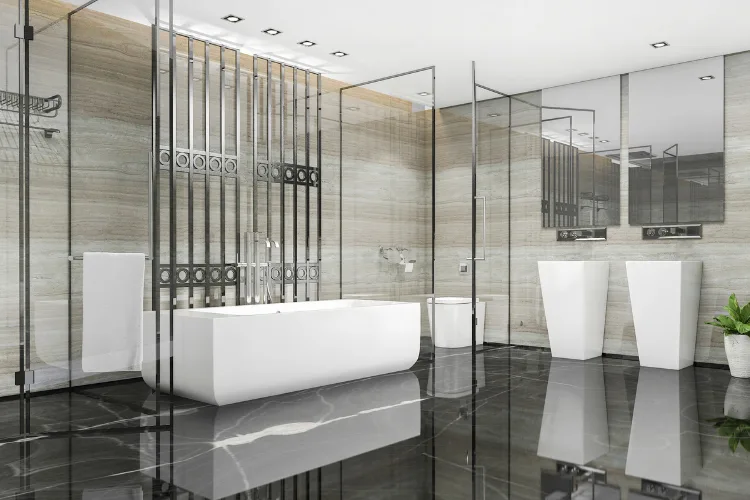 Complete bathroom renovation