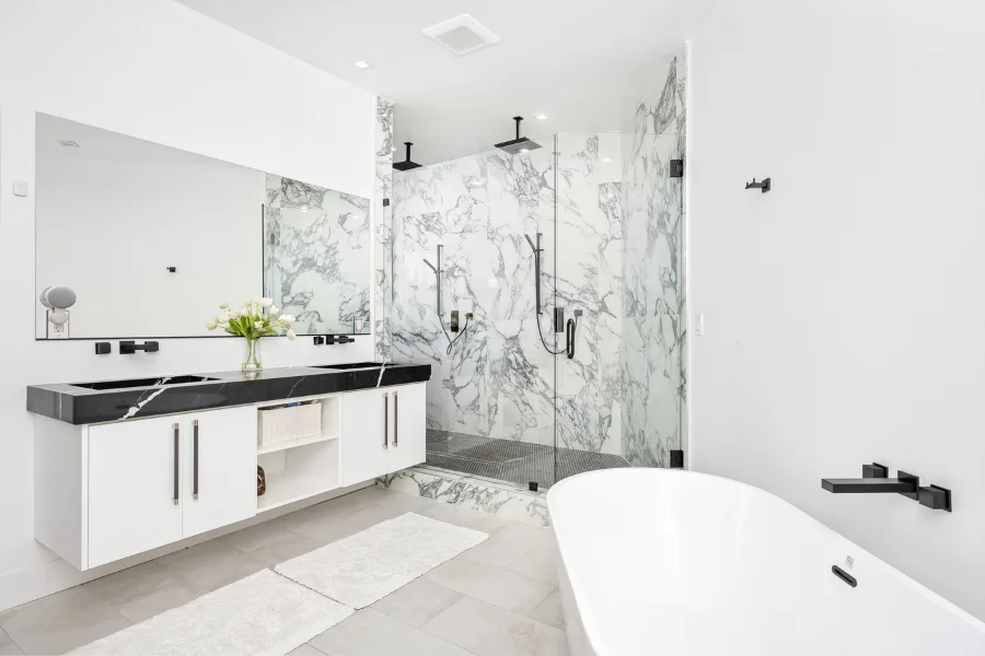 Contemporary bathroom interior